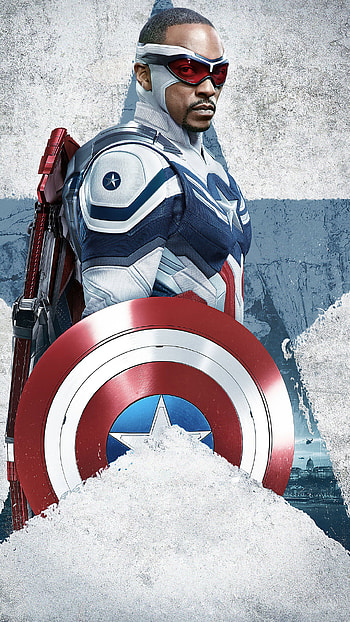 Anthony Mackie, Falcon and Winter Soldier HD phone wallpaper