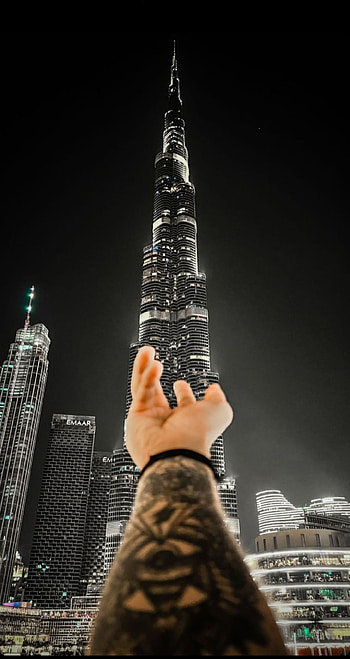 Dubai, sky HD phone wallpaper