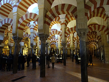 Great Mosque of Cordoba, Cultural city, Western Europe HD wallpaper