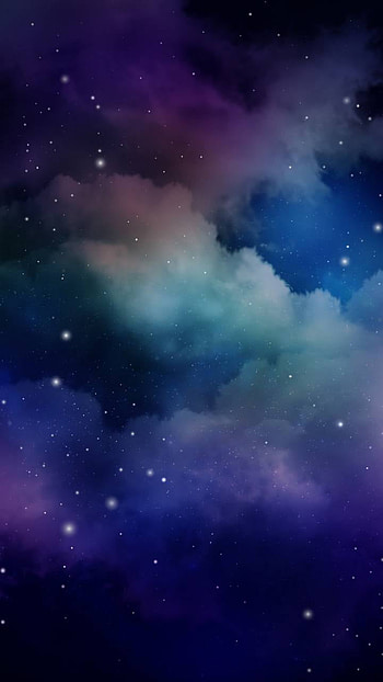 Night Sky, star, cloud, blue, artistic, sky HD phone wallpaper