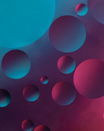 Bubbles, Macro, Circles, Liquid HD phone wallpaper