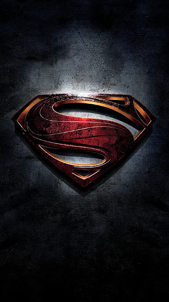 Man of Steel, , Moviemania art, Iconic Superman logo HD phone wallpaper