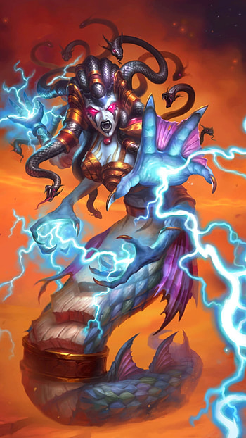 Lady Vashj, Hearthstone HD phone wallpaper