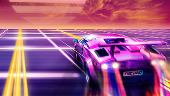 Vaporwave Void, vaporwave, retrowave, artist, artwork, digital-art, artstation HD wallpaper