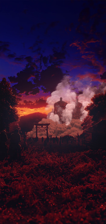 Colossal Titan Attack - Epic Anime , Colossal Titan, Anime, Attack on Titan HD phone wallpaper