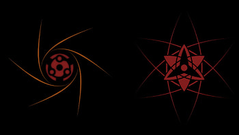 of Madara Uchiha's Mangekyō Sharingan from Naruto Anime, Anime, Naruto, Madara Uchiha, Mangekyō Sharingan, Sharingan (Naruto) HD wallpaper