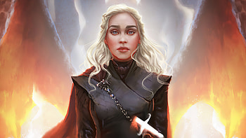Daenerys Targaryen The Betrayed Queen, daenerys-targaryen, dragon, artwork, artist, tv-shows, artstation HD wallpaper