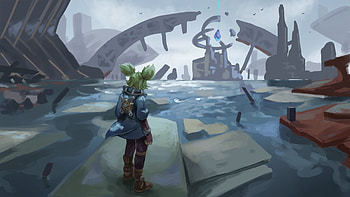 Zeri - League Of Legends, Zeri (League Of Legends), video game, League Of Legends HD wallpaper