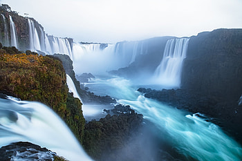 Iguazu-Falls, Water, nature, Iguazu, Falls HD wallpaper