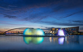 city night HD wallpaper