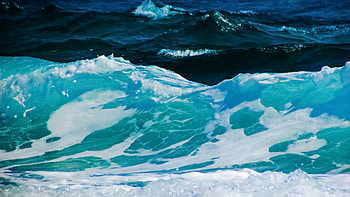 Nature, Sea, Waves, Foam, Surf HD wallpaper