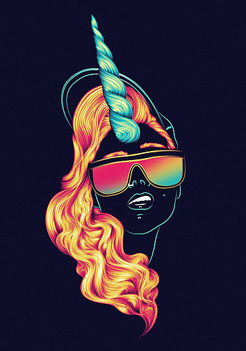 Pop Art, Neon colors, Vibrant artworks, Eye-catching HD phone wallpaper