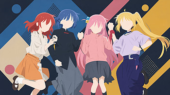 Bocchi the Rock! — : Indie Band Vibes, Anime Girl, Girl Band HD wallpaper