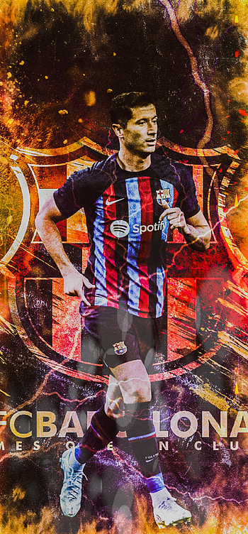 Robert Lewandowski, striker, barcelona, bundesliga, bayern, munchen HD phone wallpaper