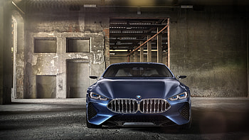2018, Front view, Bmw concept 8 series HD wallpaper