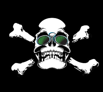 Art, Glasses, Spectacles, Dice, Skull, Bones HD wallpaper