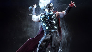 Thor Marvel Superhero, thor, superheroes, marvel, artstation HD wallpaper