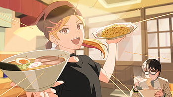 KILL BLUE Café: Noren Mitsuoka & Juuzou Ougami —, Anime HD wallpaper