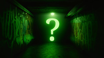 Words, Dark, Neon, Glow, Sign, Question, Question Mark HD wallpaper