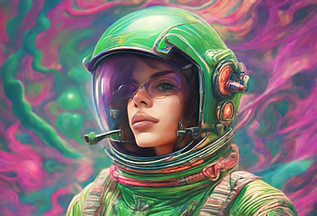 A S Tronauta, space HD wallpaper