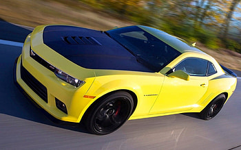 Chevrolet, Cars, Traffic, Movement, Side View, Camaro, 1Le HD wallpaper