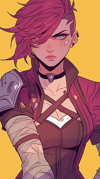 VI from Arcane: Bold for League of Legends Fans, TV Show, Arcane, VI (League Of Legends) HD phone wallpaper