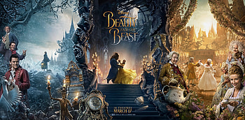 Emma Thompson, Emma Watson, Movie, Beauty And The Beast (2017), Audra Mcdonald, Dan Stevens, Ewan Mcgregor, Gugu Mbatha Raw, Ian Mckellen, Josh Gad, Kevin Kline, Luke Evans, Stanley Tucci HD wallpaper