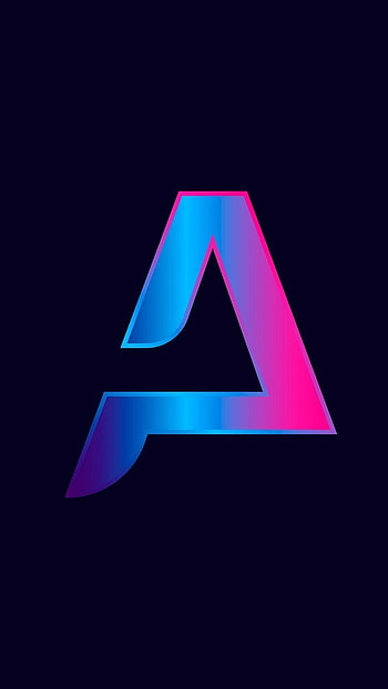 A Letter, Purple HD phone wallpaper