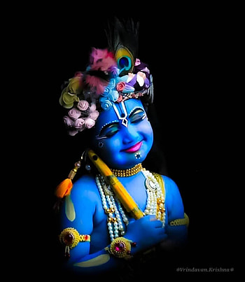Likes, 9 Comments - मेरे प्यारे राधे कृष्ण on Instagram: “गिरने में को. Lord krishna , Cute krishna, Little krishna HD phone wallpaper