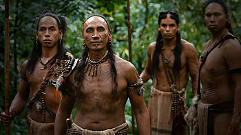 Apocalypto, Thrilling visuals, Historical drama, Riveting storyline HD wallpaper