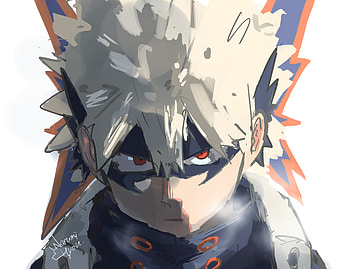 Katsuki Bakugou, Katsuki Bakugou, Anime, My Hero Academia HD wallpaper