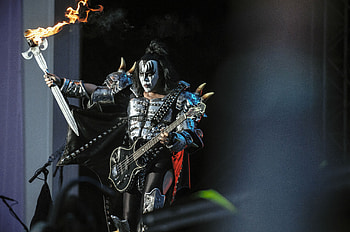 KISS Band, Unique design, Fan contribution, Ryan Mercado HD wallpaper
