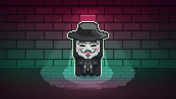 Vendetta 8 Bit, vendetta, 8-bit, anonymus, artist, artwork, digital-art, deviantart HD wallpaper