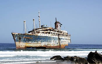 SS America, Ghost Ship HD wallpaper