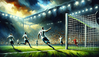 Dynamic Soccer Goal Moment, goal, soccer, football, stadium, Sports HD wallpaper
