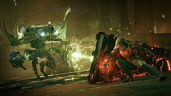 Exodus (2027) — : Arc-Strike Mech vs Shielded Operative, Video Game, Exodus (2027 Video Game) HD wallpaper