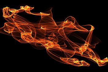 Abstract, Fire, Clots HD wallpaper