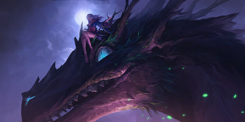 Dragon Of Luna, dragon, artist, artwork, digital-art, artstation HD wallpaper