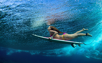 Surfer Girl Background 58686 HD wallpaper