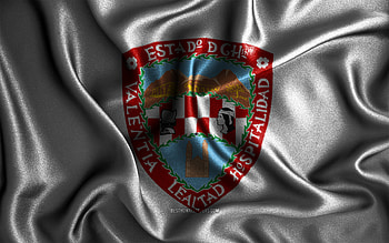 Chihuahua flag, , silk wavy flags, mexican states, Day of Chihuahua, fabric flags, Flag of Chihuahua, 3D art, Chihuahua, North America, States of Mexico, Chihuahua 3D flag, Mexico HD wallpaper