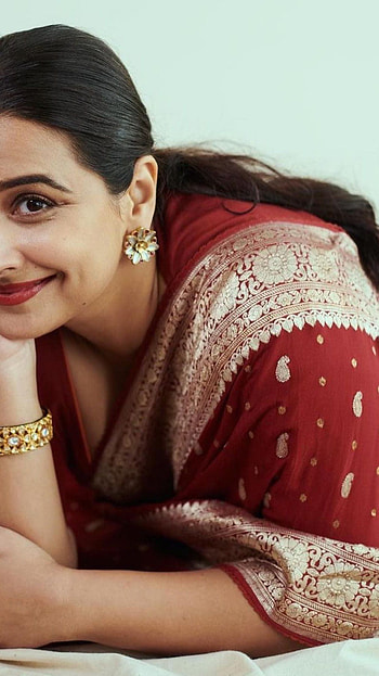 Vidya Balan, bollywood actress, saree lover HD phone wallpaper