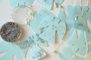 Angels, Miscellanea, Miscellaneous, Figure, Tinsel, Paper, Sequins HD wallpaper