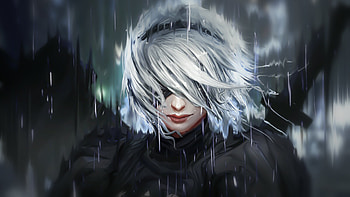 2b Nier Automata Girl Art, nier-automata, 2018-games, games HD wallpaper