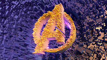 Avengers, abstract, logo, bars HD wallpaper