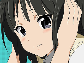 Girl, Anime, Close-Up, Brunette HD wallpaper