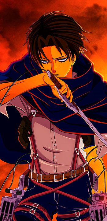 Levi Ackerman, art, AOT HD phone wallpaper