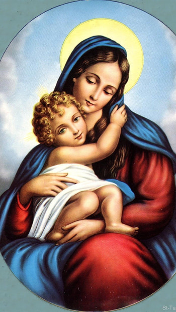 Mother Mary, Lord HD phone wallpaper
