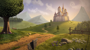 Fantasy, Castles HD wallpaper
