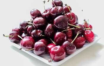 Cherries, close up, fruits HD wallpaper
