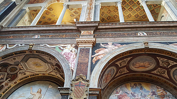 Inside of San Maurizio al Monastero Maggiore, Italy, Maurizio, Church, Monastero, Milan, Maggiore HD wallpaper
